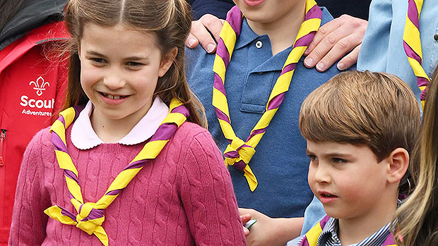 Princess Charlotte, 8, & Prince Louis, 5, Are So Cute Getting Ready For Grandpa King Charles’ Coronation: Watch
