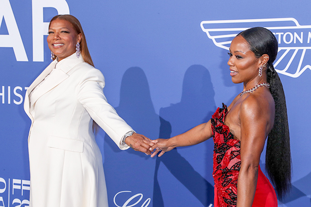 Queen Latifah & Partner Eboni Nichols Hold Hands At AmfAR Gala: Photos – Hollywood Life