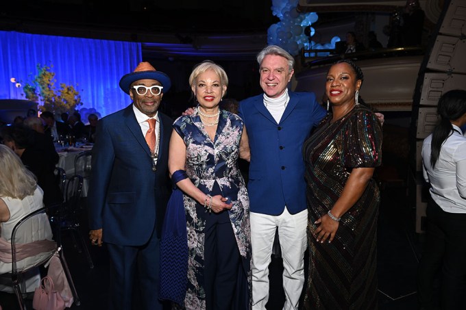 Spike Lee, Claire Wood and David Byrne