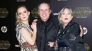 todd fisher, billie lourd, carrie fisher
