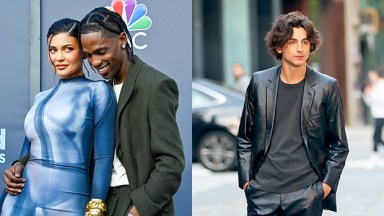 travis scott reacts to kylie and timothee romance