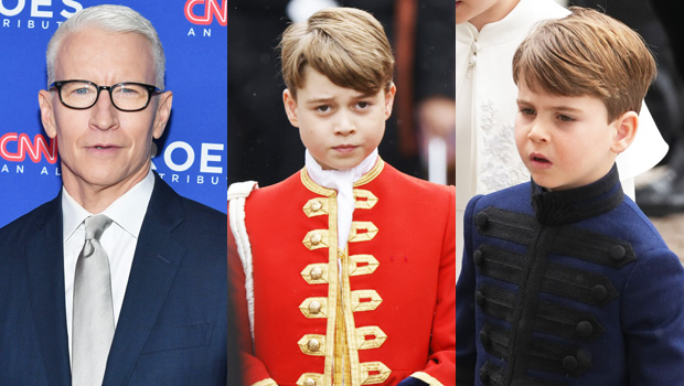 anderson cooper, prince george, prince louis