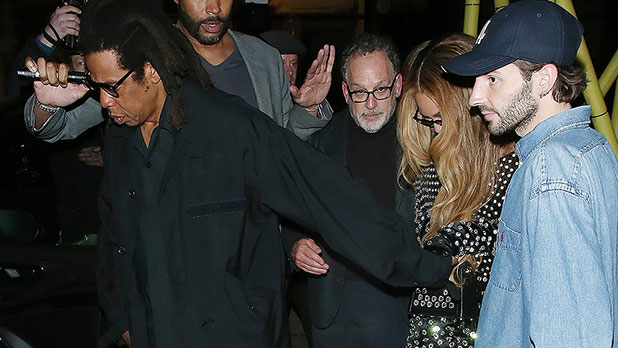 Beyonce Rocks Low-Cut Dress on Date Night With Jay-Z