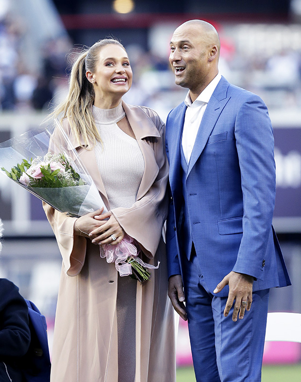 Derek Jeter Has Baby With Hannah & Announces Surprise Birth Of Son –  Hollywood Life