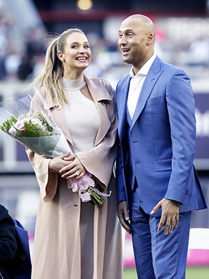 Hannah Davis and Derek Jeter Spend Quality Time With His Family