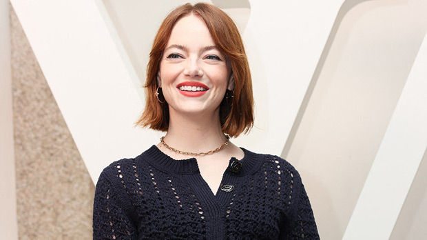 Emma Stone Debuts Curtain Bangs In New Hair Makeover: Before & After Photos