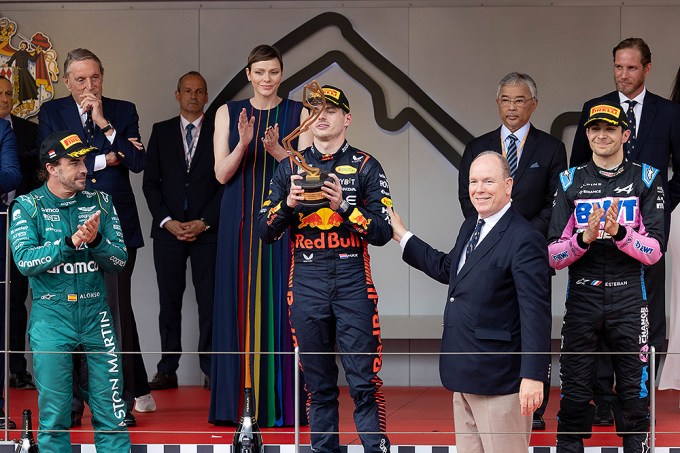 Max Verstappen Takes The Trophy