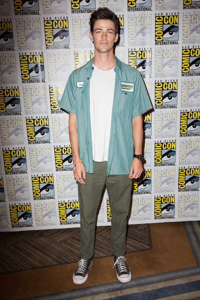 Grant Gustin at ‘The Flash’ photocall