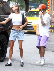 Hailey Bieber and Justin Bieber seen having breakfast in Tribeca in New York City
Justin Bieber and Hailey Bieber seen having breakfast in Tribeca, New York, USA - 19 Jul 2023