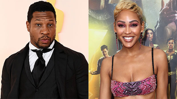 Jonathan Majors & Meagan Good Board Private Plane Together – Hollywood ...