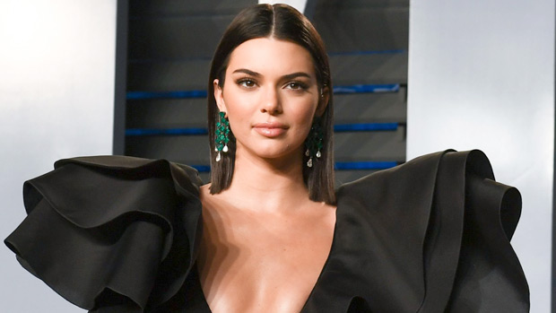 Kendall Jenner Rocks Black Minidress With A Sheer Top In Sexy New Yacht Photos