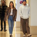 EXCLUSIVE: New couple Kendall Jenner and Bad Bunny step out for a casual brunch in Beverly Hills