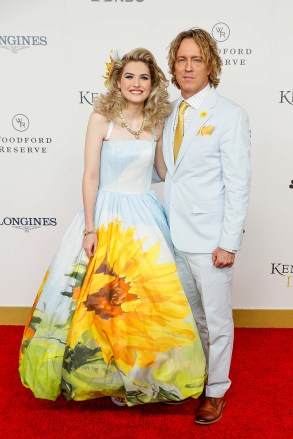 Leary and Dannielynn Birkhead arrives on the red carpet at Churchill Downs in Louisville, Kentucky, on May 6, 2023.
149th Kentucky Derby, Red Carpet at Churchill Downs, Louisville, USA - 06 May 2023