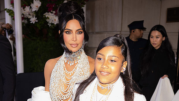 Kim Kardashian Takes Daughter North, 10, & Her Basketball Team For Dinner: Photos