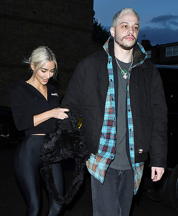 Kim Kardashian and Pete Davidson