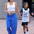 Kim Kardashian heads home after her son’s Basketball Game in Thousand Oaks
