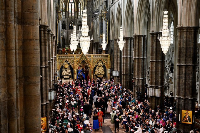 Guests Gather In Westminster Abbey