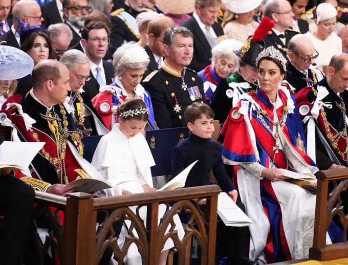 Prince William & Kate Middleton Sit With Prince Louis & Princess Charlotte
