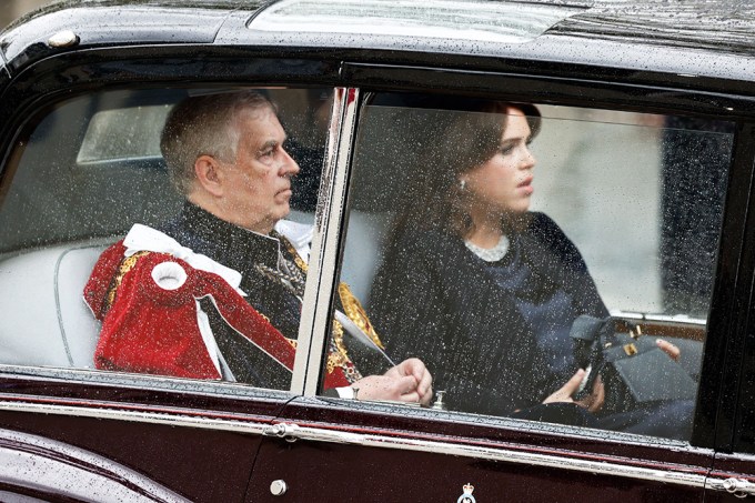 Prince Andrew And Princess Eugenie