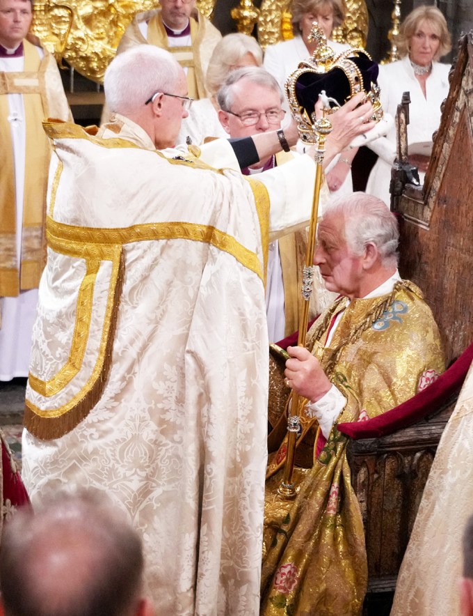King Charles Receives His Crown