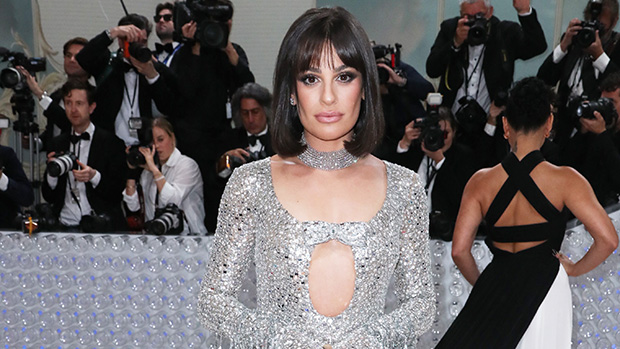 Lea Michele s Dress At 2023 Met Gala Photo Hollywood Life