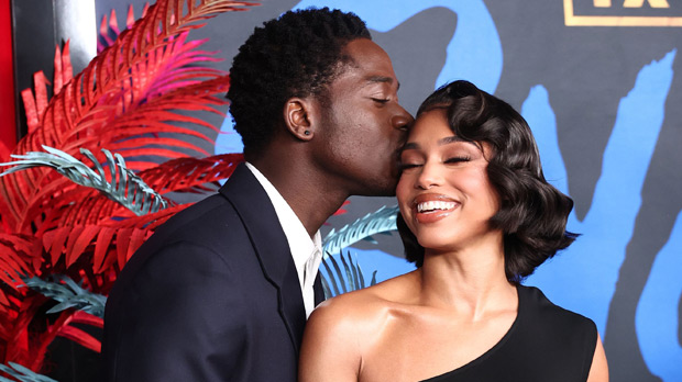 Lori Harvey gets a kiss from BF Damson Idris as they attend a Beyonce concert: WATCH