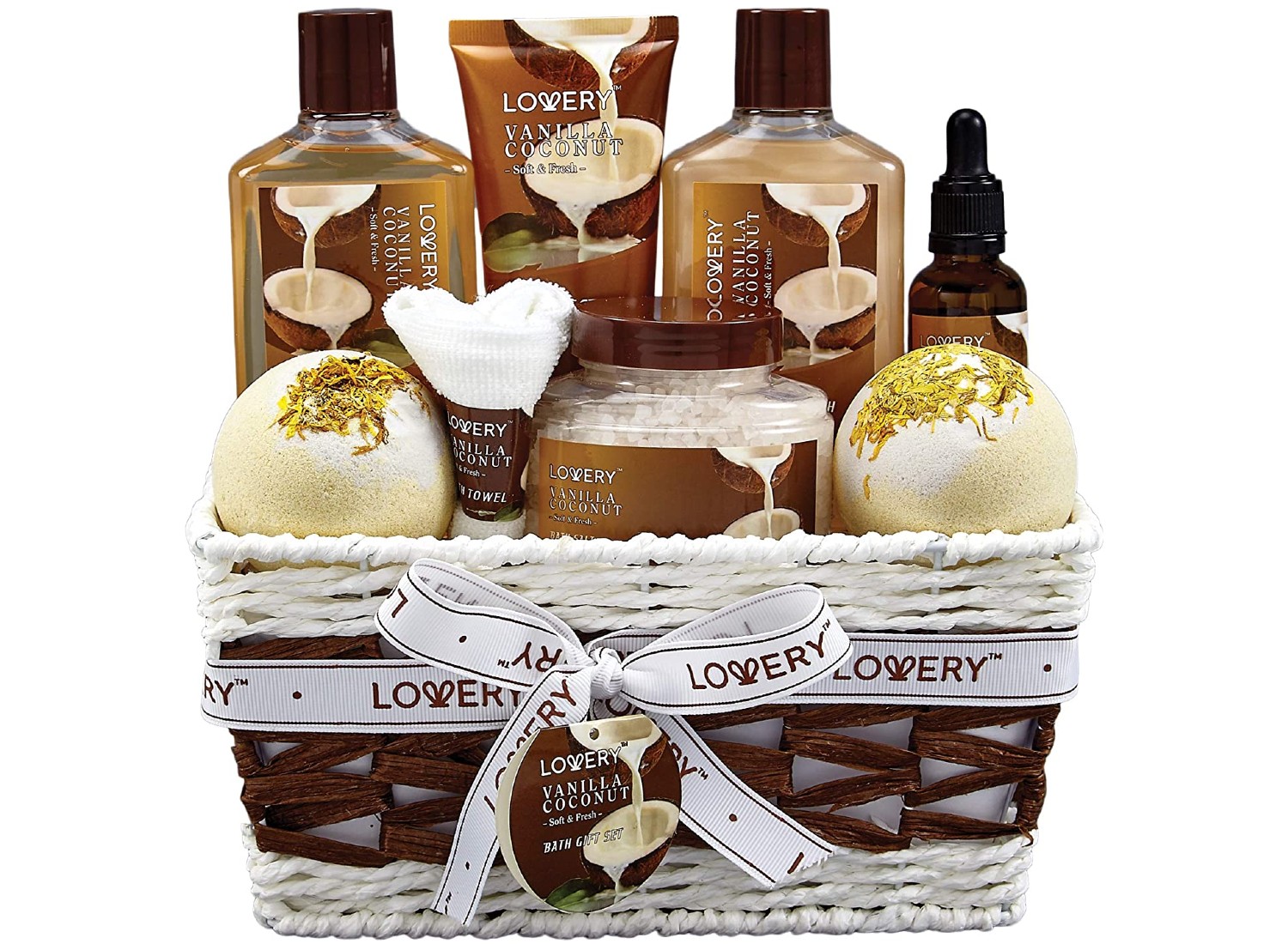 Lovery Bath and Body Gift Basket