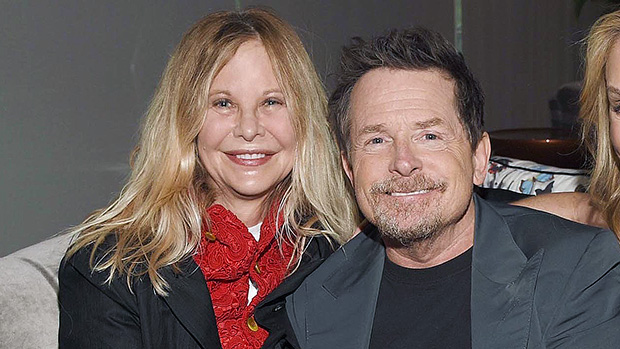 Meg Ryan, 61, seen in public for first time in 6 months as she supports Michael J Fox at doc screening: PHOTOS
