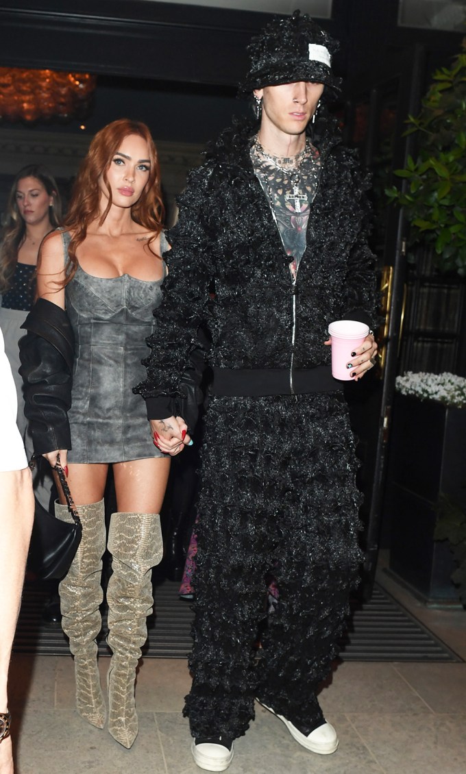 Machine Gun Kelly And Megan Fox Seen Departing The Royal Albert Hall After Kelly’s Sold Out UK Show