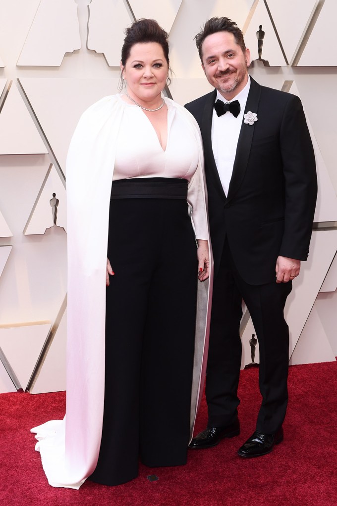 Melissa McCarthy & Ben Falcone at the 2019 Oscars