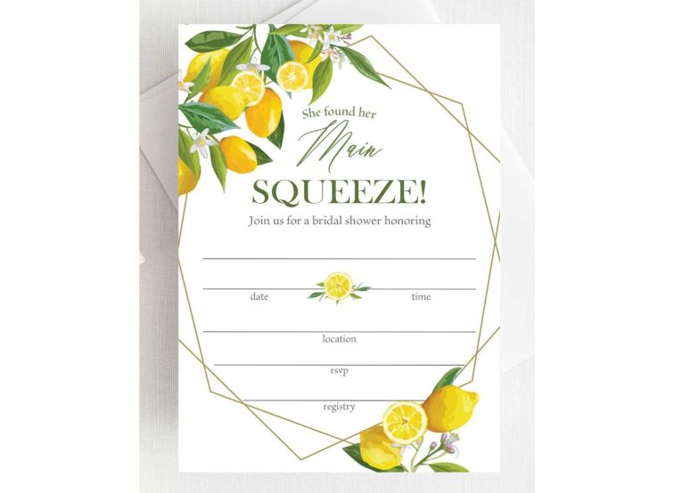 moonrise papery bridal shower invitation card