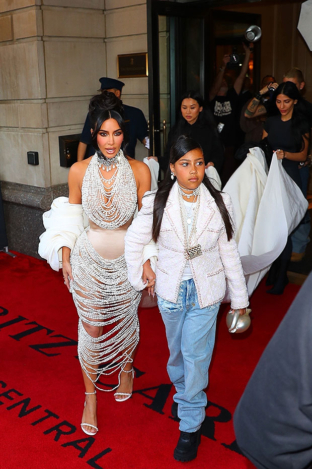 North West And Kim Kardashian At Met Gala 2023: Photos – Hollywood Life ...