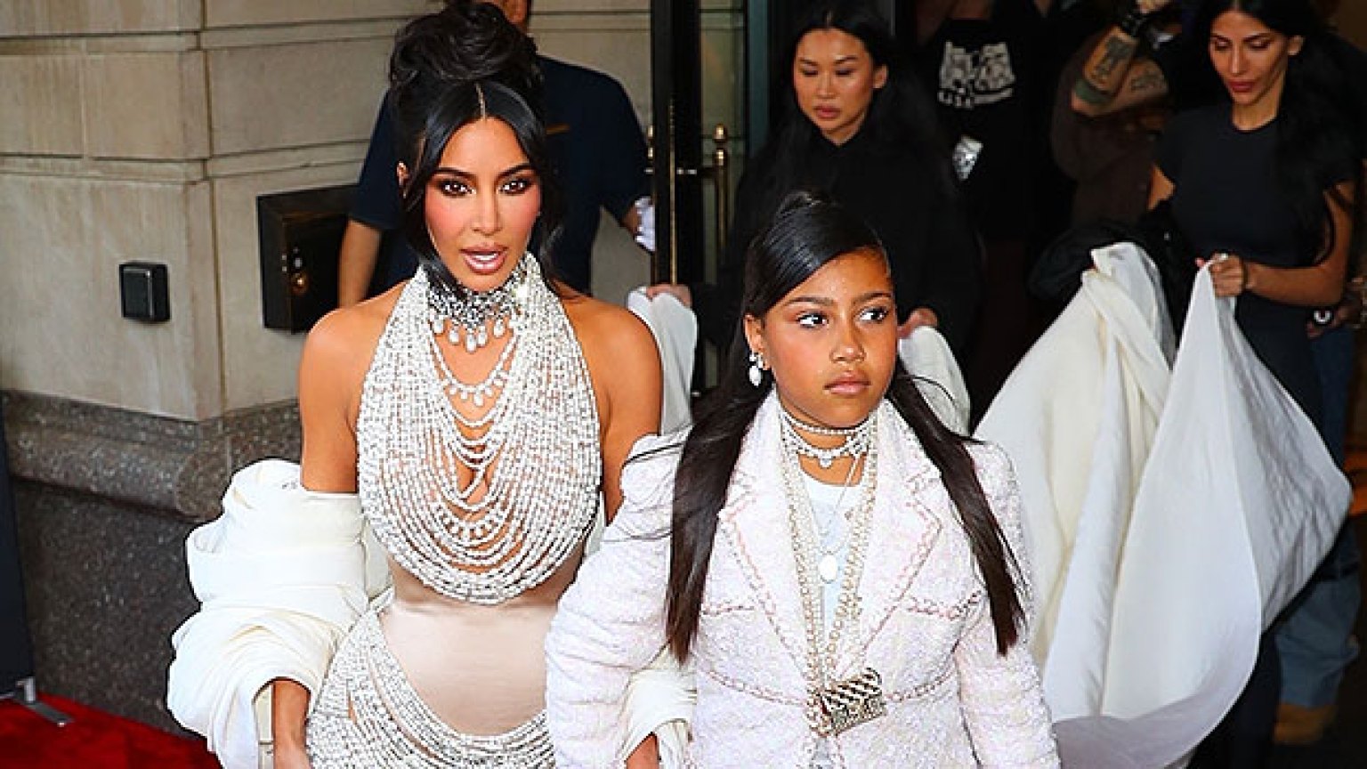 North West And Kim Kardashian At Met Gala 2023: Photos – Hollywood Life