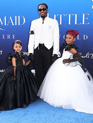 Offset & Daughters Kalea & Kulture At Little Mermaid Premiere: Photos –  Hollywood Life