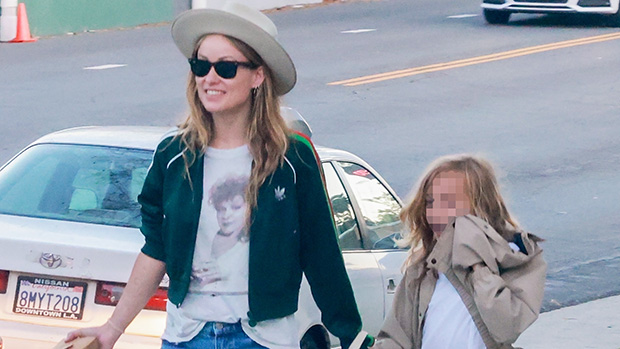 Olivia Wilde takes her 9-year-old son Otis out for dinner after reuniting with her ex Jason Sudeikis at his soccer game
