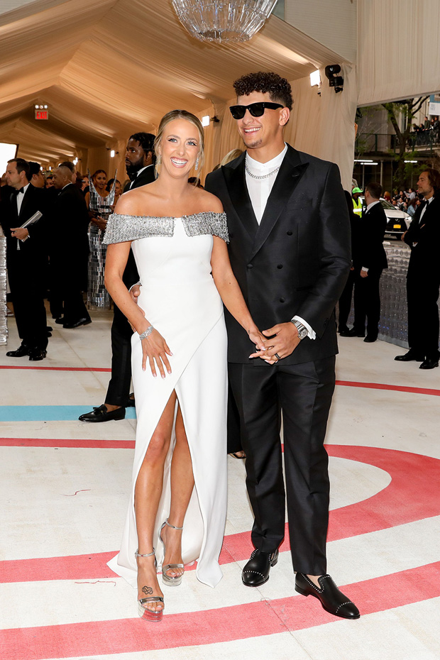 Patrick Mahomes, wife Brittany Mahomes stun at 2023 Met Gala