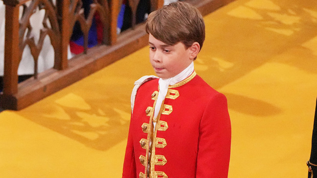 Prince George at King Charles' coronation