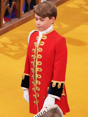 Prince George at King Charles' coronation