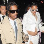 Rihanna and A$AP Rocky arrive at an after Party at Virgo, New York