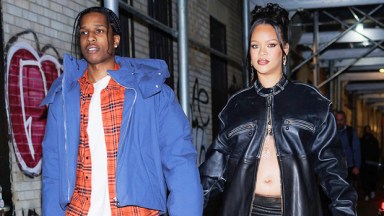 Rihanna rocks stunning pregnancy look after Super Bowl with A$AP Rocky