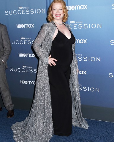 'Succession' Season 4 Premiere held at Jazz at Lincoln Center on March 20, 2023 in New York City, NY. 20 Mar 2023 Pictured: Sarah Snook. Photo credit: Steven Bergman/AFF-USA.COM / MEGA TheMegaAgency.com +1 888 505 6342 (Mega Agency TagID: MEGA959257_034.jpg) [Photo via Mega Agency]