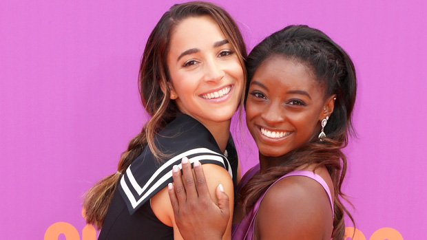 Simone Biles Stuns In One-Piece Swimsuit On Wedding Weekend With Aly Raisman