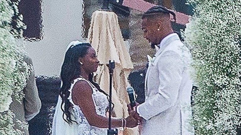 Simone Biles’ 2nd Wedding Dress In Cabo: Photos – Hollywood Life