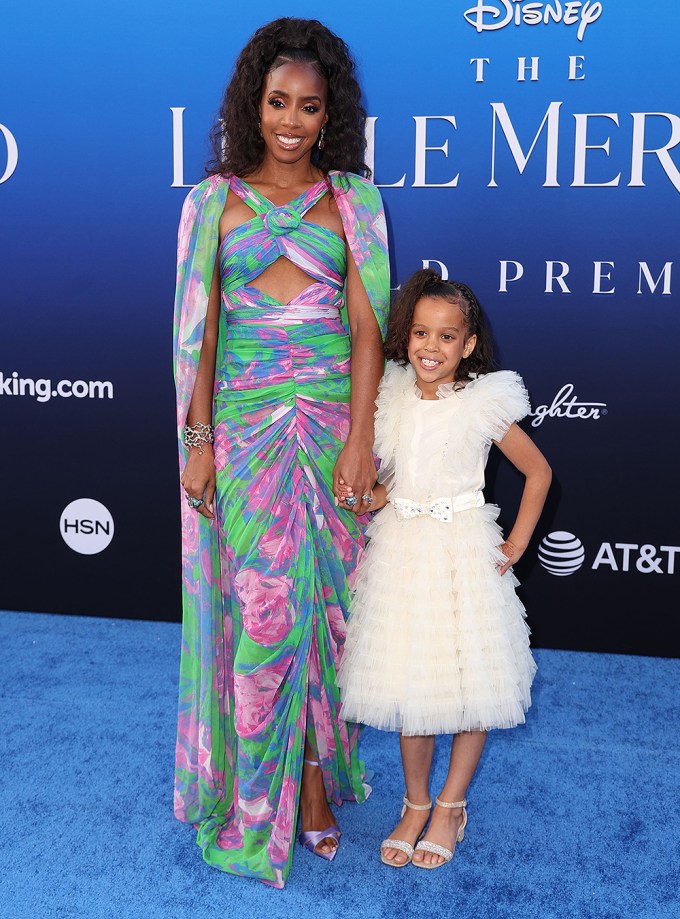 Kelly Rowland and Daughter