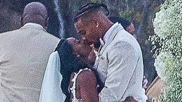 Simone Biles & Jonathan Owens Share Kiss As They Marry For 2nd Time In Cabo: Photos