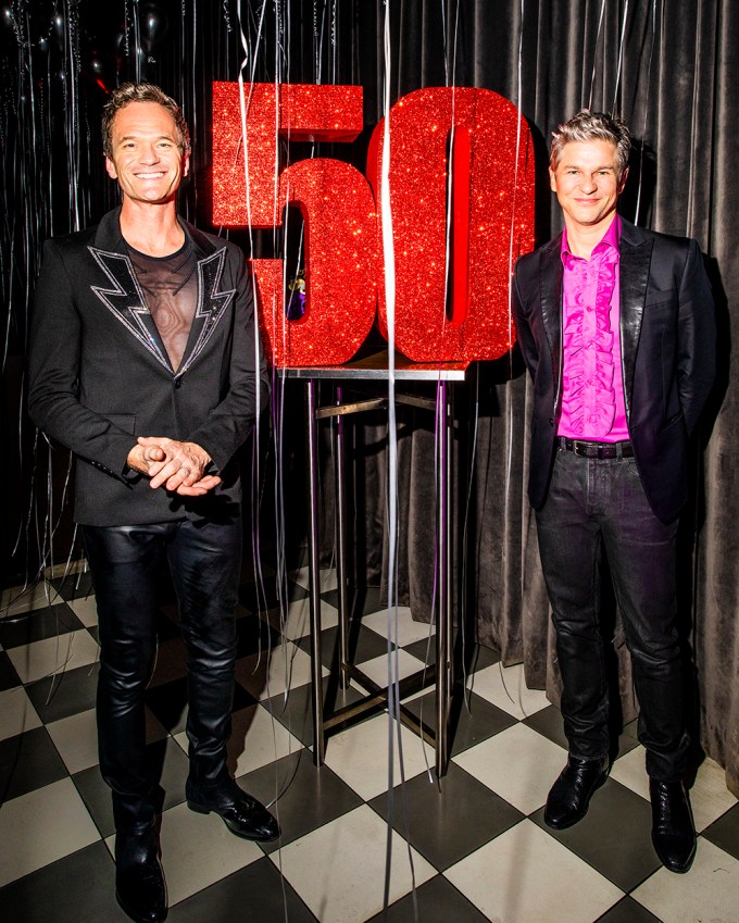 NEIL PATRICK HARRIS MARKS HIS 50TH BIRTHDAY AT PARADISE CLUB