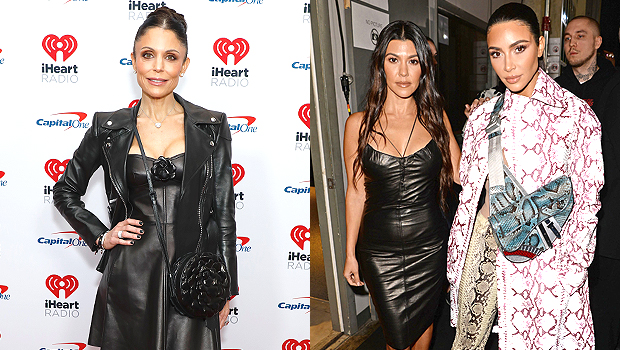 bethenny frankel reacts to kim and kourtney drama