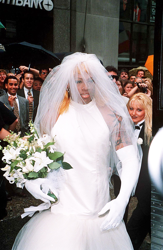 Dennis Rodman married himself
