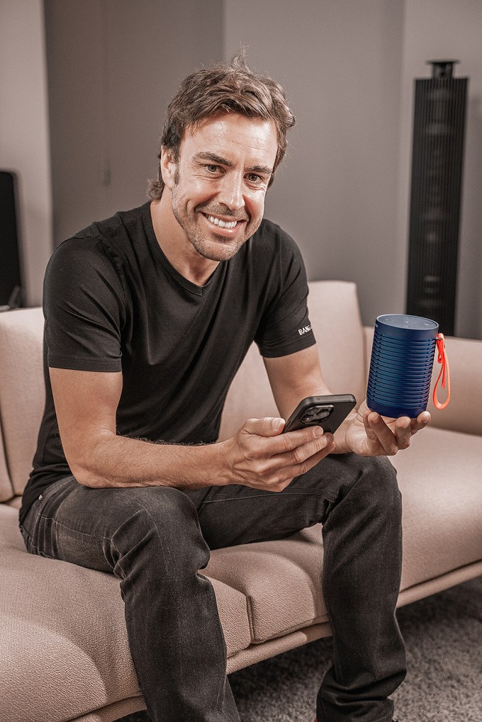 Fernando Alonso Launches Limited-Edition Bang & Olufsen Speaker
