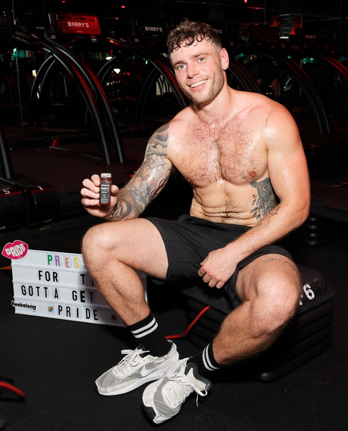 Gus Kenworthy Hosts Pride Class with Pressed Juicery and Barry’s